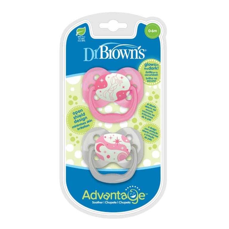 PA12003-INTL_Pkg_F_Advantage_Pacifier_Stage_1_Pink_Glow-in-the-Dark_2-pack-768x768 - Babies and Moms in Cyprus