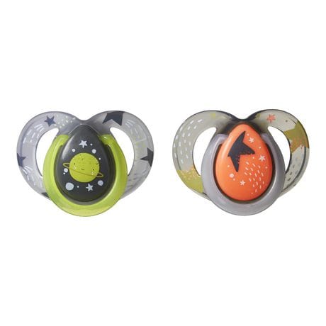 Tommee Tippee Orthodontic Night Pacifier 6-18 months