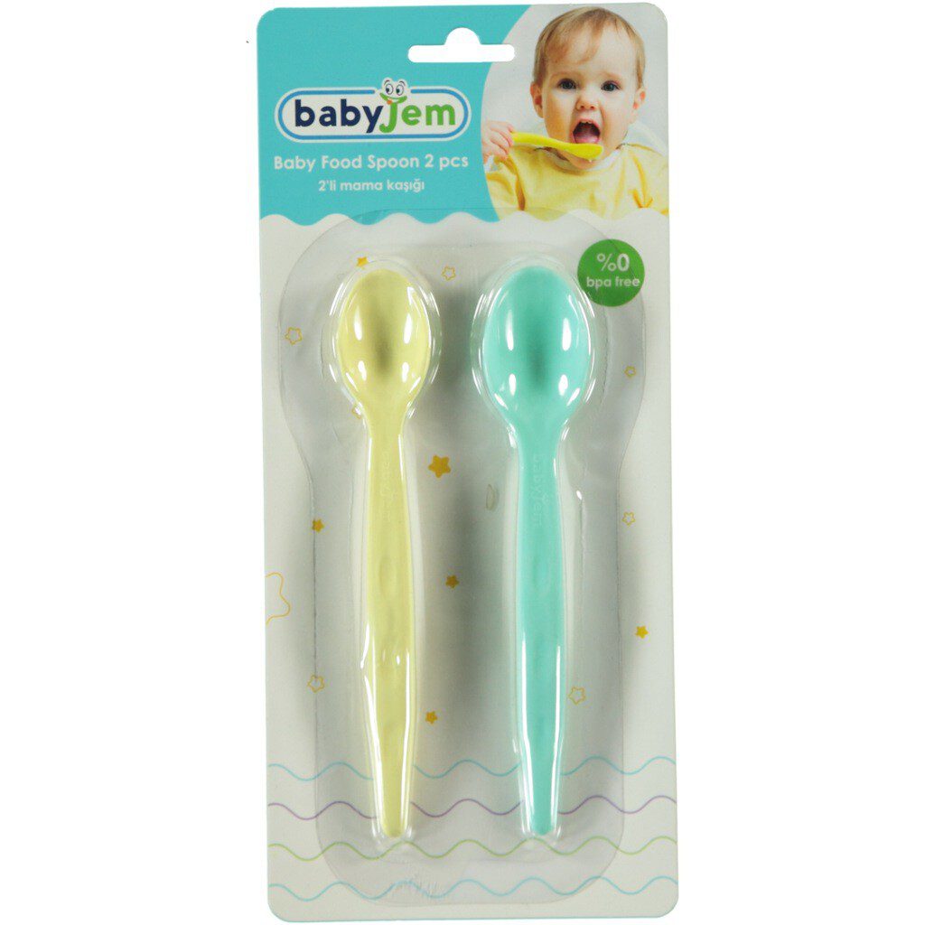Baby Jem Food Spoons (Set of 2)