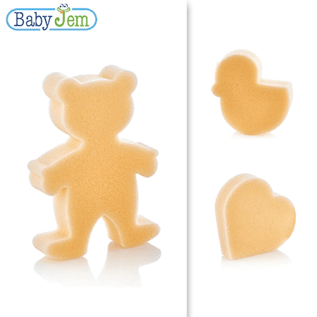 Baby Jem Feather Baby Bath Sponge