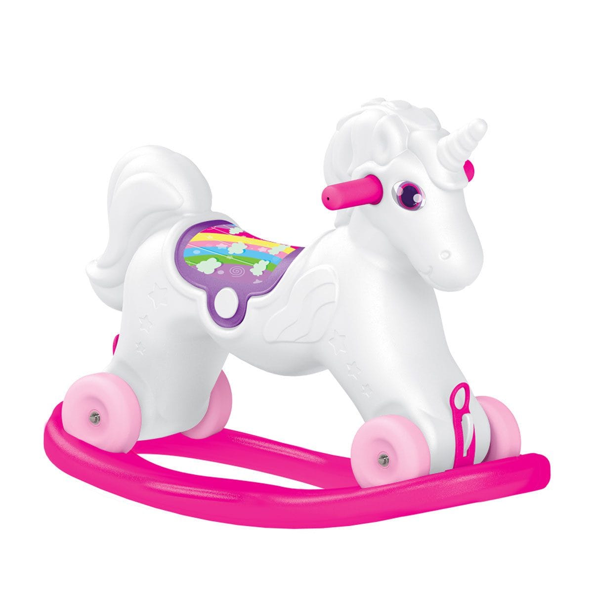 Dolu 2-in1 Rock and Ride Unicorn
