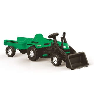 Dolu Tractor and Trailer with Loader (Pedal Operated)