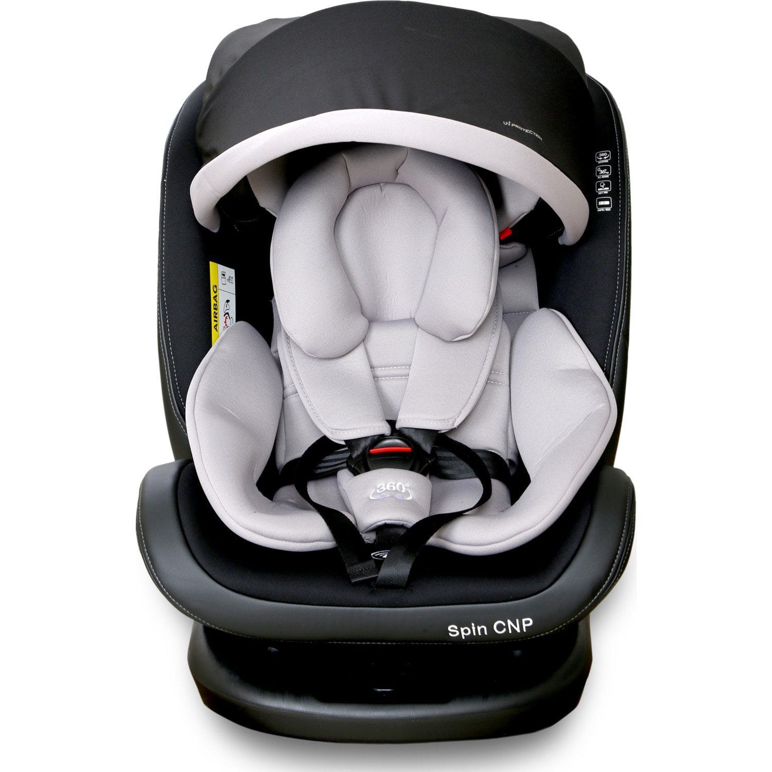 Kraft Spin Canopy 0-36 kg 360¬∞ Rotating Isofix Car Seat