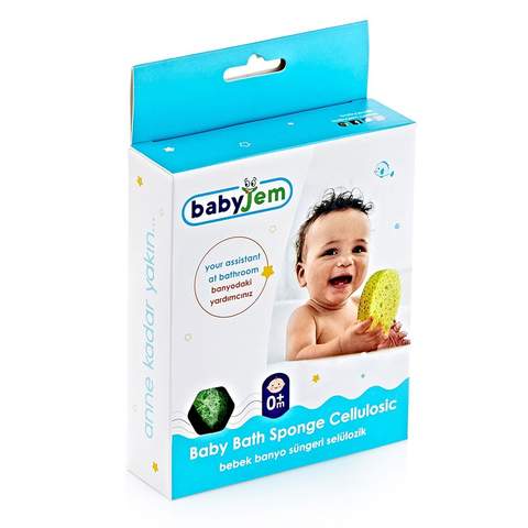 Baby Jem Bath Sponge Cellulosic