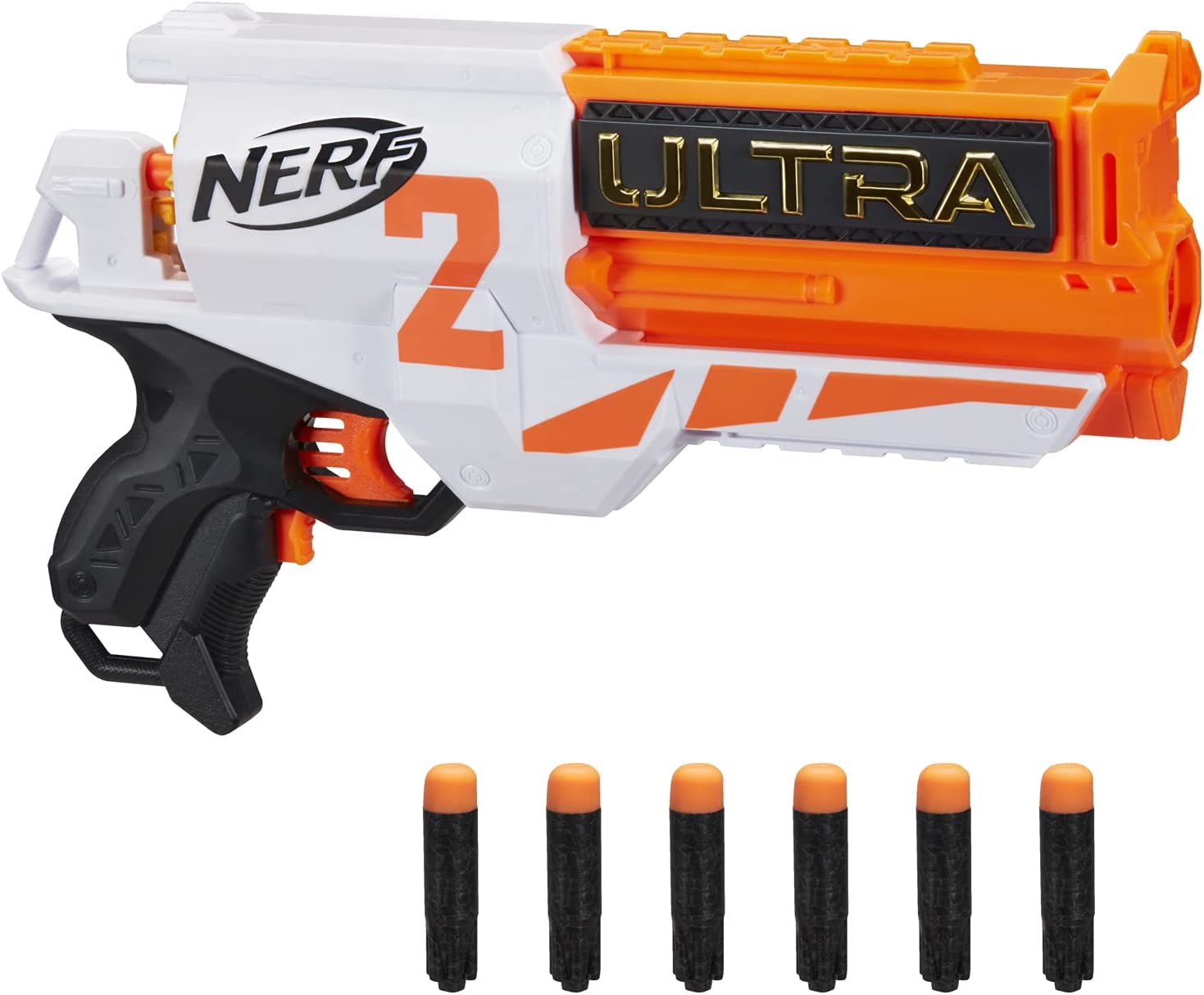 Nerf Ultra Two Motorized Blaster — Fast-Back Reloading, 6 Nerf Ultra Darts