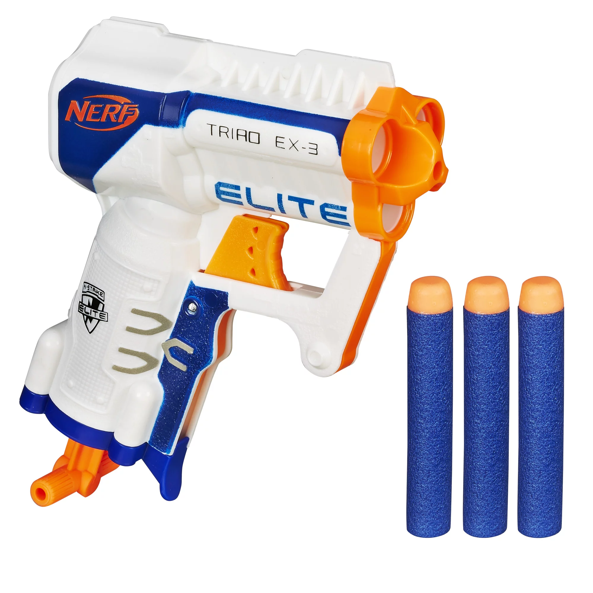 Nerf N-Strike Elite Triad EX-3 Blaster with 3 Nerf Elite Darts