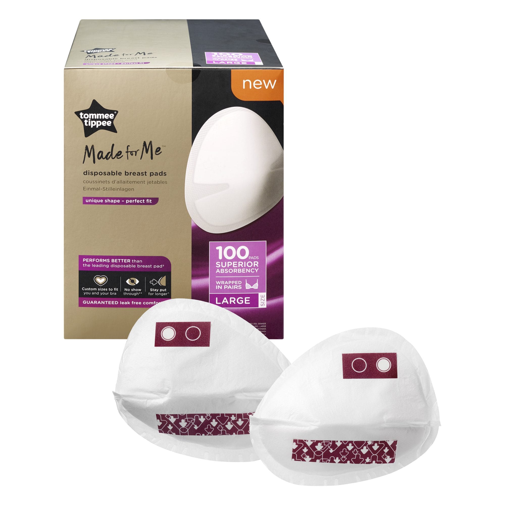 Tommee Tippee Made for Me Daily Disposable Breast Pads