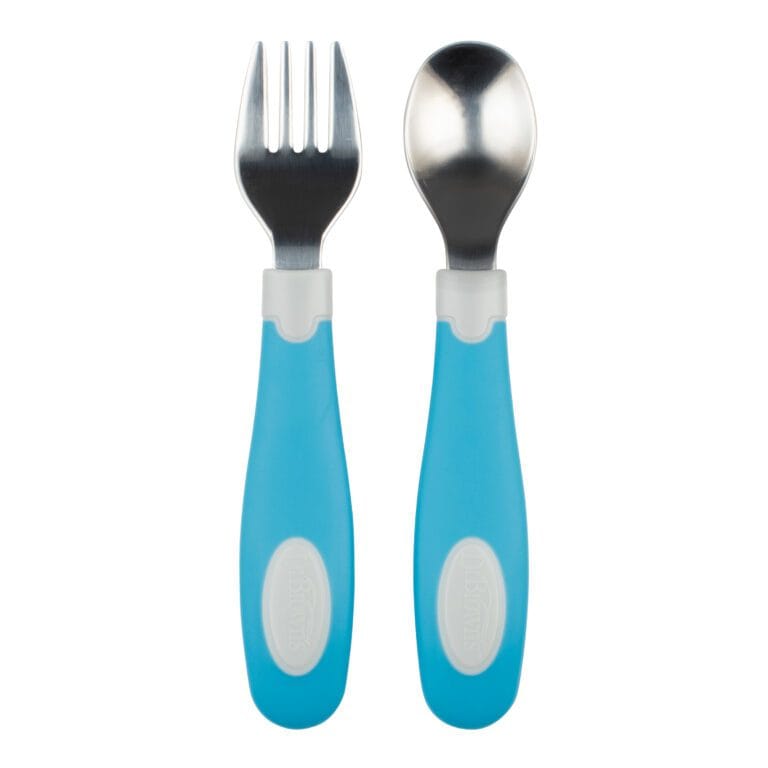 Dr Browns Dr. Brown’s™Designed to Nourish™ Soft-Grip Spoon and Fork